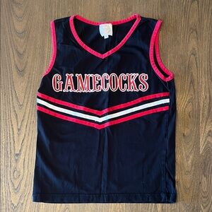 Gamecocks Kids Sleeveless Top - Black and Red